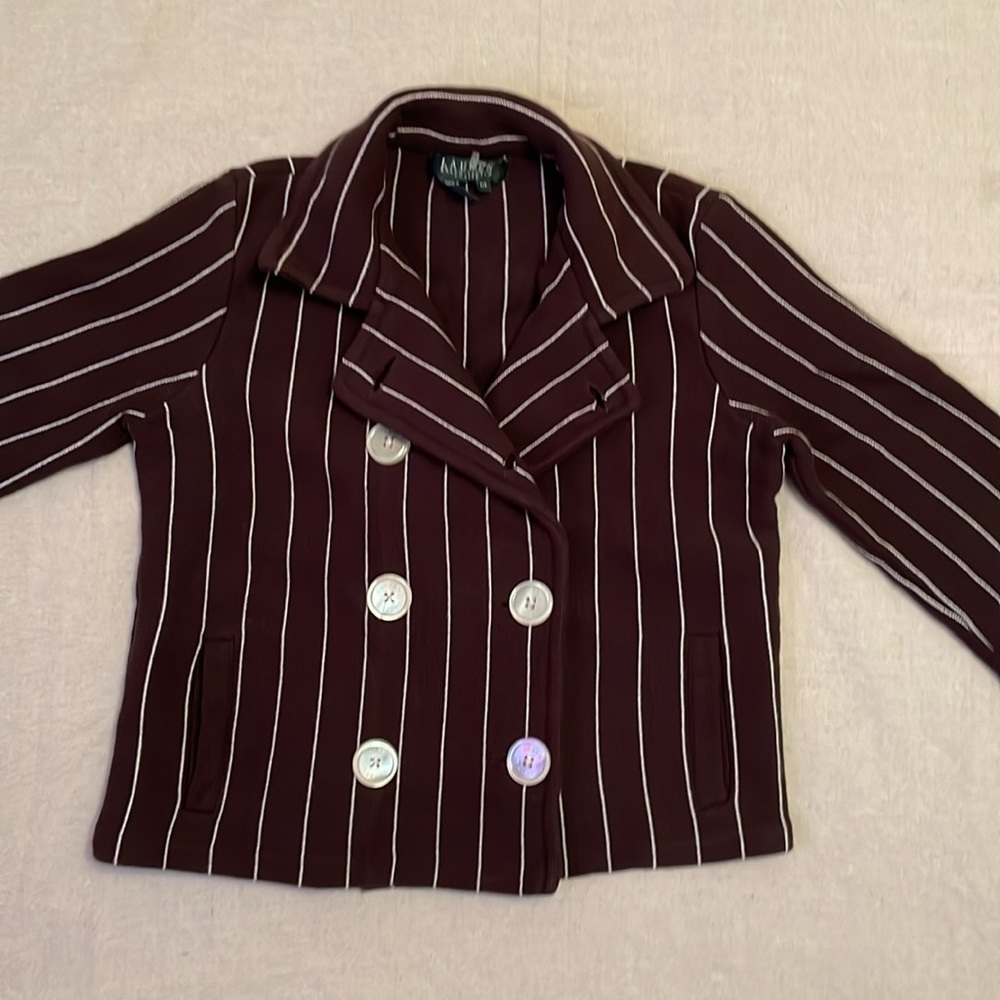 Ralph Lauren blazer knitted size P/P